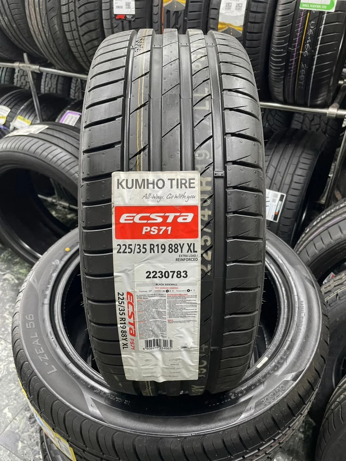 Kumho Ecsta PS71 225/35 R19 88Y XL