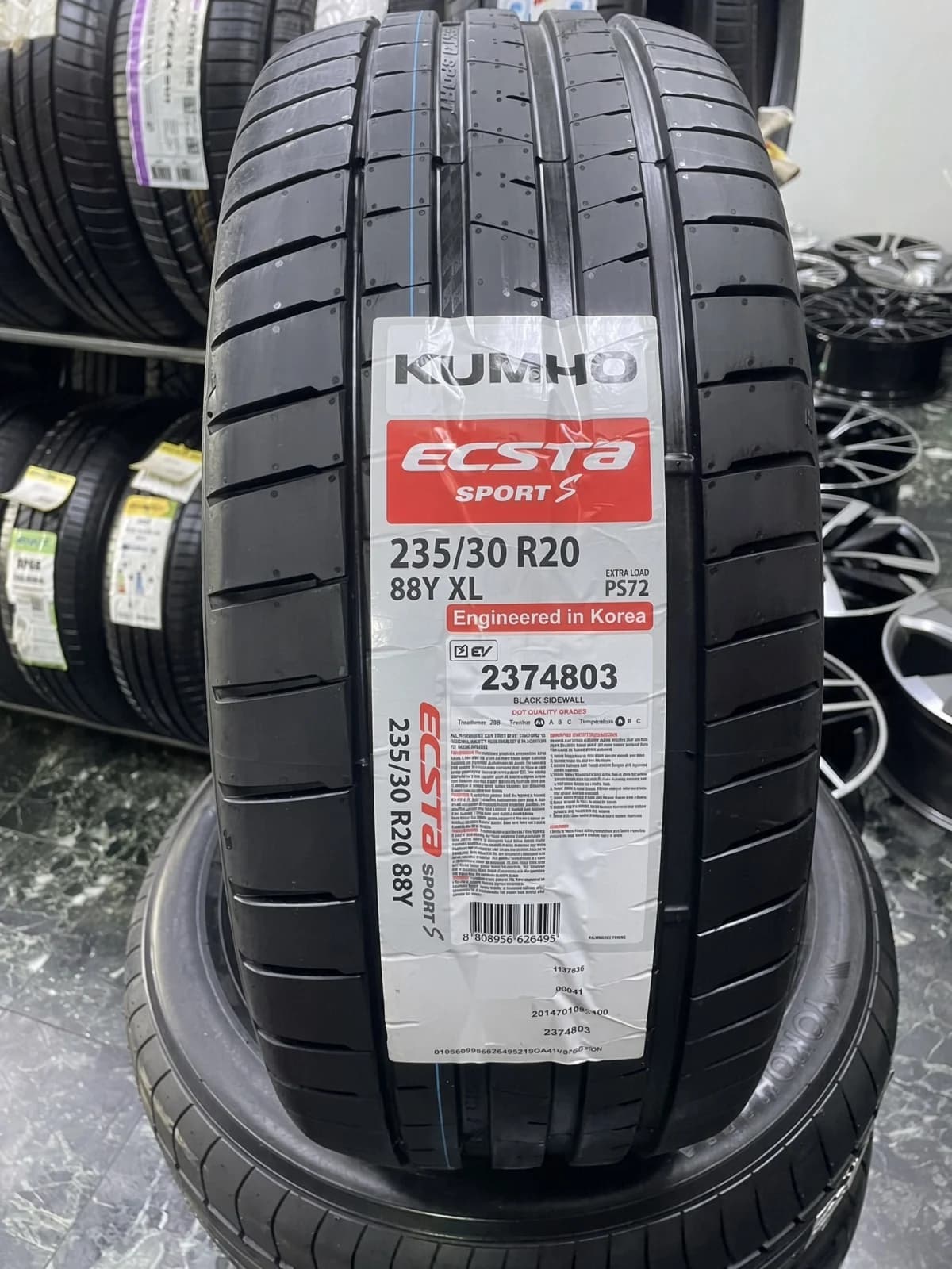 Kumho Ecsta Sport S PS72 235/30 R20 88Y XL