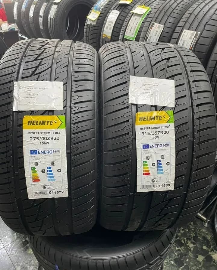 Delinte DS8 275/40 R20 и 315/35 R20 110W